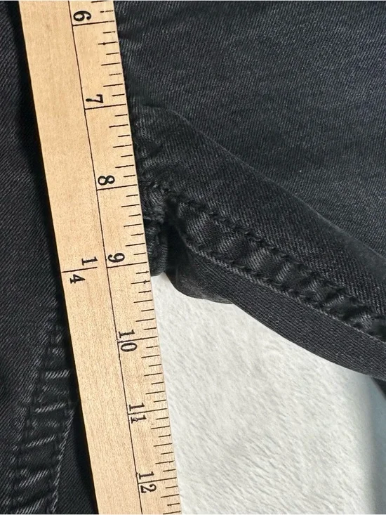 Miss Me Hailey Skinny Jeans 26 Black Fleur De Lis Embellished Y2K McBling Grunge - Picture 5 of 11